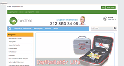 Desktop Screenshot of ailehekimlerimedikal.com
